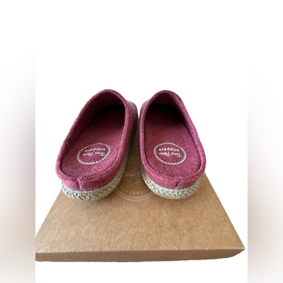NIB Toni Pons Women’s Miri Slippers in Cookie in Red in size 36 or US 5.5-6 - Picture 5 of 7